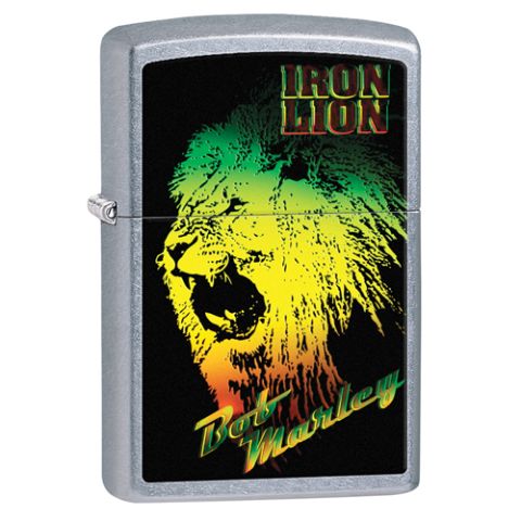 ZIPPO 28844 IRON LION – STREET CHROME