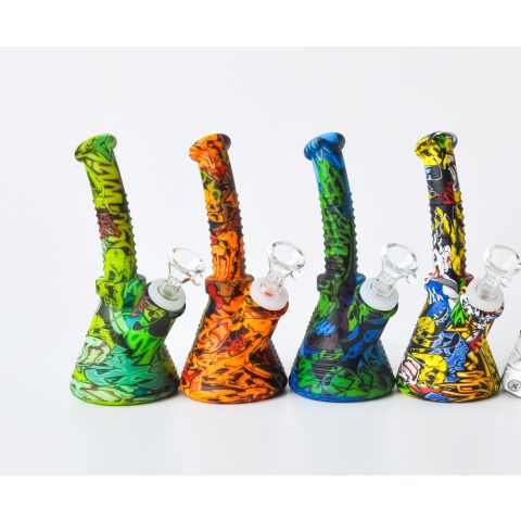 OLS SILICONE BONG 21.6cm