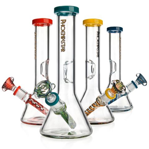 Phoenixstar Northstar Glass Ice Beaker Bong