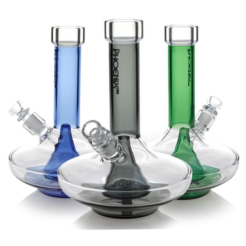 Phoenixstar 8.2" Round Base Showerhead Percolator Glass Bong – Ultra Diffusion Edition