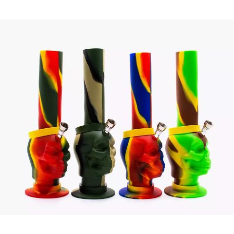 SKULL SILICONE BONG