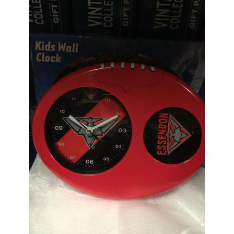 AFL Kids Clock ESSENDON