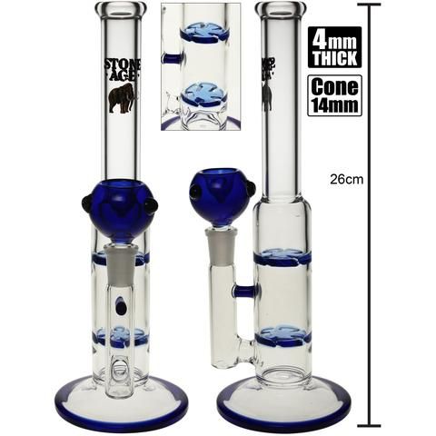Stone Age With Twin Blade Perculator - Blue
