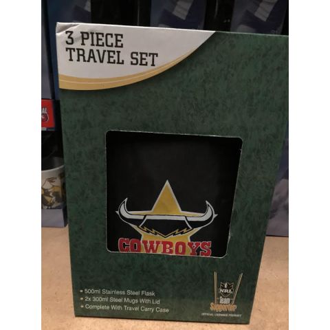NRL 3 PIECE TRAVEL SET