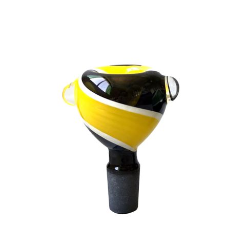 OLS Full Glass Cone Snails Yellow & Black