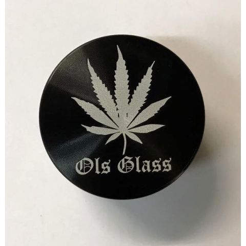 OLS Sharp stone CNC Metal Herbal Grinder 40mm 4P