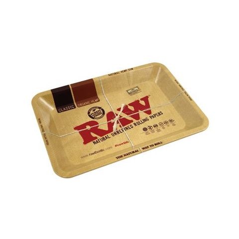 RAW Metal Rolling Tray - Mini (12,5 x 18cm) - 1pcs