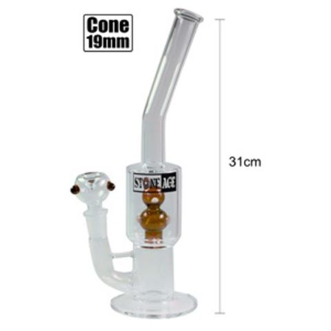 Stone Age With Tar Catcher Amber 31cm