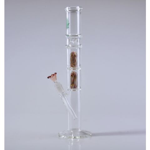 OLS Rainbow Straight Tube Bong