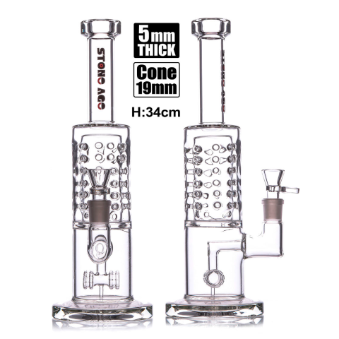 Stone Age Perc Clear 34cm