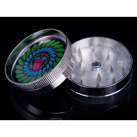 Metal Herb Grinder Mushroom