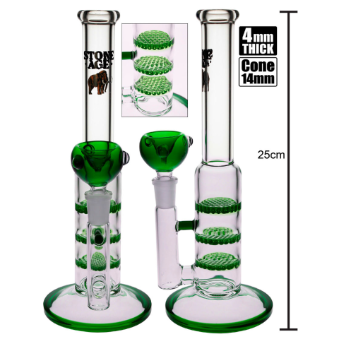 Stone Age With Triple Blade Perculator - Green