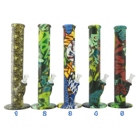 Luminous Pattern silicone bong