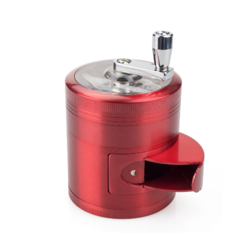 63mm four parts drawer zinc alloy grinder 