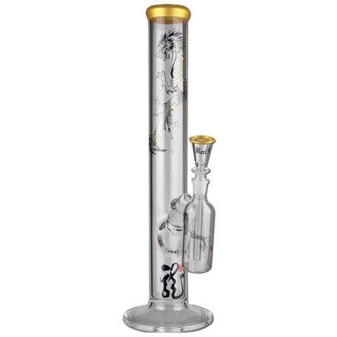 Black Leaf' 'Golden Dragon' 'GTI Series' Bong