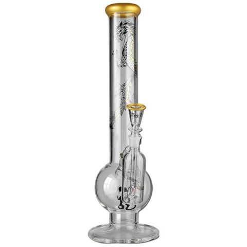 Black Leaf' 'Golden Dragon' 'GTI Series' Bong