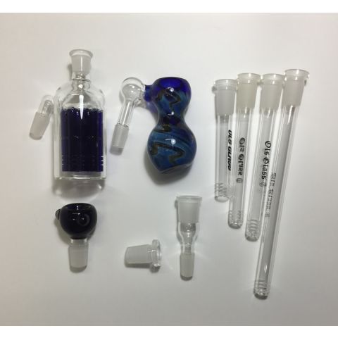 OLS GLASS STEM SET 18/9PCS