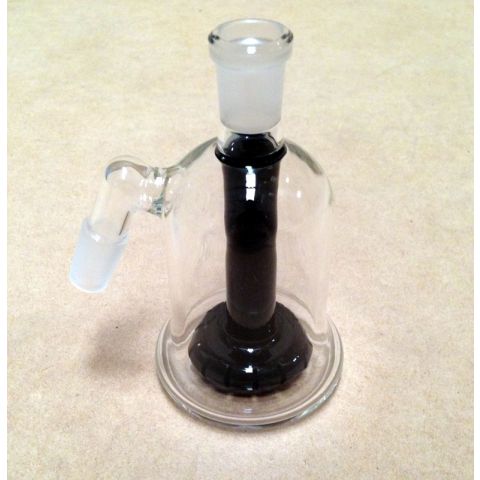 Glass Chamber Black Tube