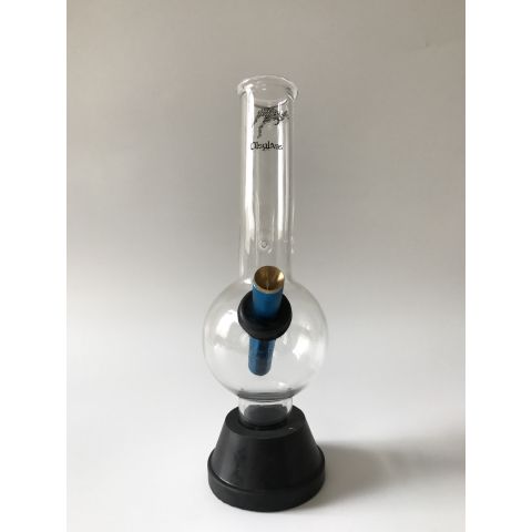 OLS RUBBER BASE GLASS BONG HURRICANE-KANGAROO