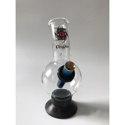 OLS GLASS RED DRAGON EYE BONZA BUBBLE