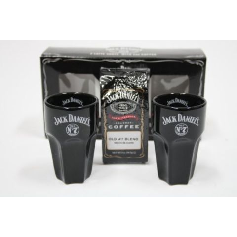 JACK DANIEL 2 LATTE SHOTS WITH 2oz Coffee
