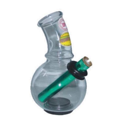 Glass bong baby bubble bonza with ruber base