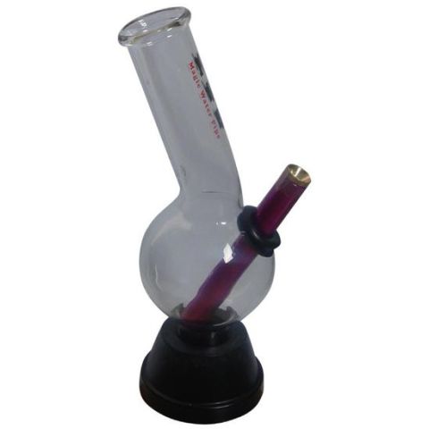 Glass bong Magic water pipe medium bubble