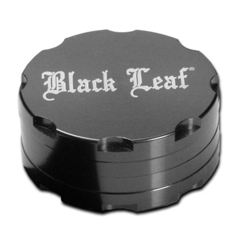 Black Leaf Aluminium Grinder