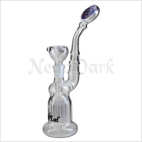Black Leaf' 8-Arm Percolator Bong