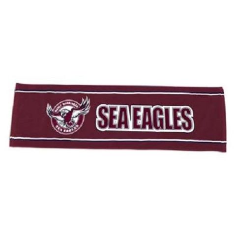 Velour Team Bar Towel Sea Eagles  