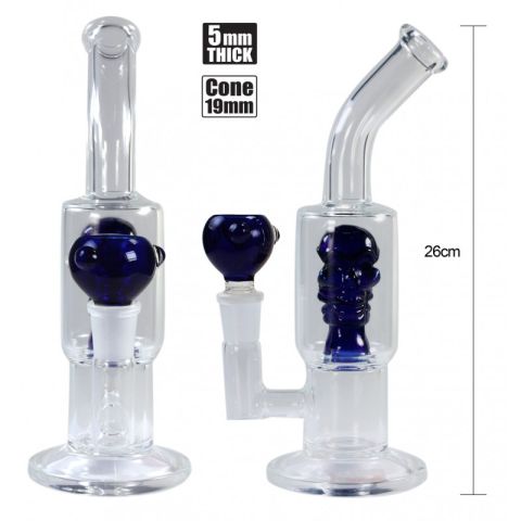 Stone Age With Skull Tar Catcher - Glass Bongs