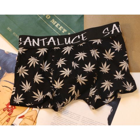 Black Hempleaf underwear