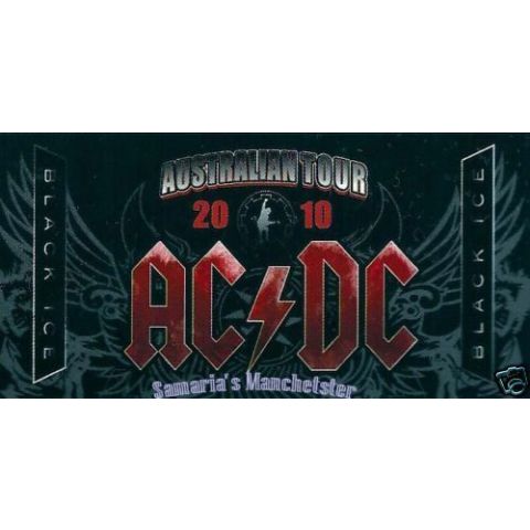 AC/DC BLACK ICE TOUR BEACH TOWEL