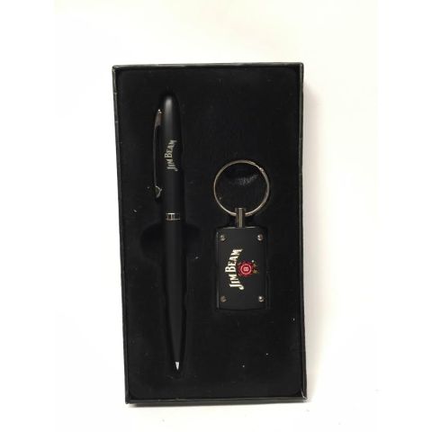 JIM Beam Pen and Keyring Set