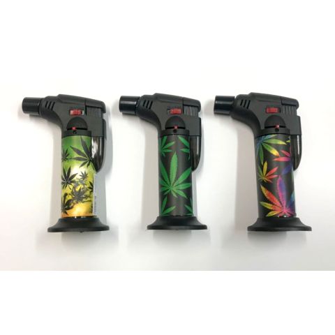 Leaf Stand Up Blowtorch Jet Lighter