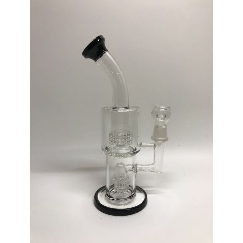 OLS FULL GLASS PERCULATOR BONG