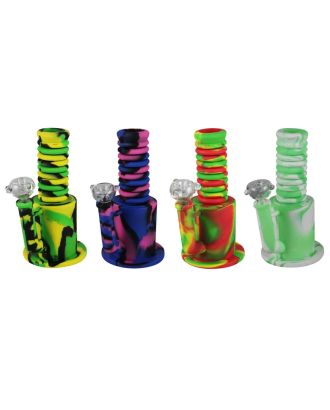 SILICONE COLLAPSIBLE BONG 24cm