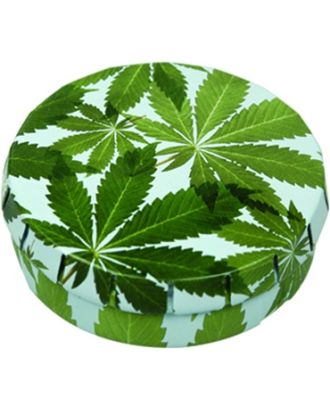 Click Clack Box (Ø5,5cm) Marihuana leaf 2