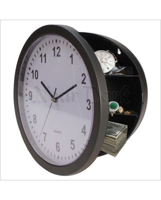Wall Clock Stash Container 