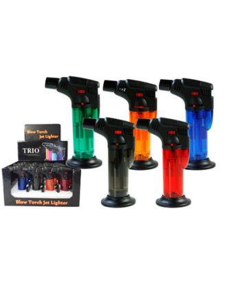 Clear Stand Up Blow Torch Jet Lighter