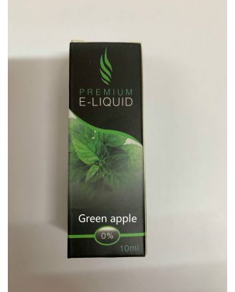 PREMIUM E-LIQUID-GREEN APPLE 10ml