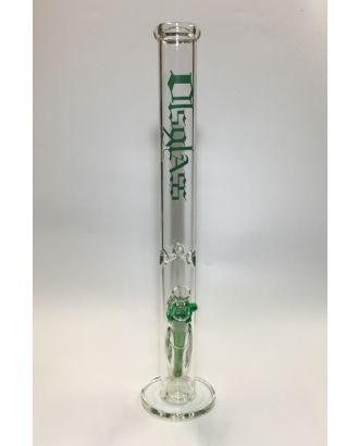 OLS Full Glass Cylinder Bong GR 52cm