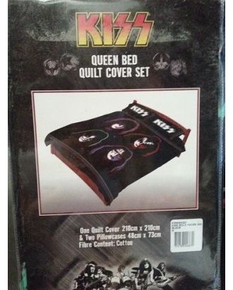 KISS Queen Bed Quilt Cover Set  