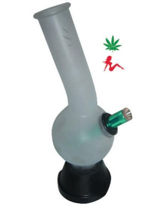 Glass bong frosted bonza