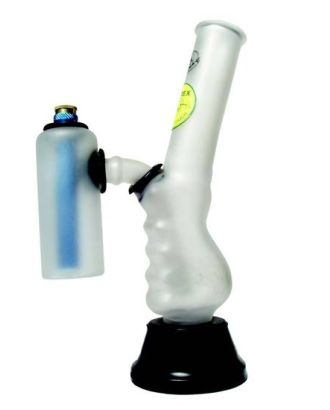 Agung Classic Bong-Mini Gripper Frosted Chamber