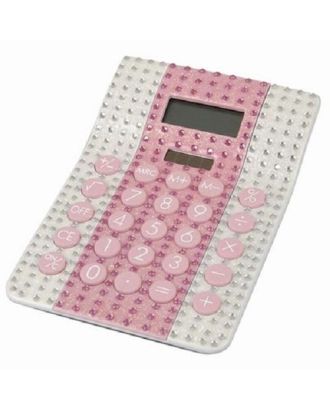 BlingBling Pink Solar Calculator  