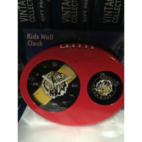 AFL Kids Clock RICHMOND TIGERS