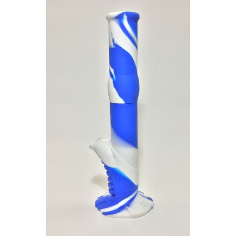 LARGE STRAIGHT SILICONE BONG