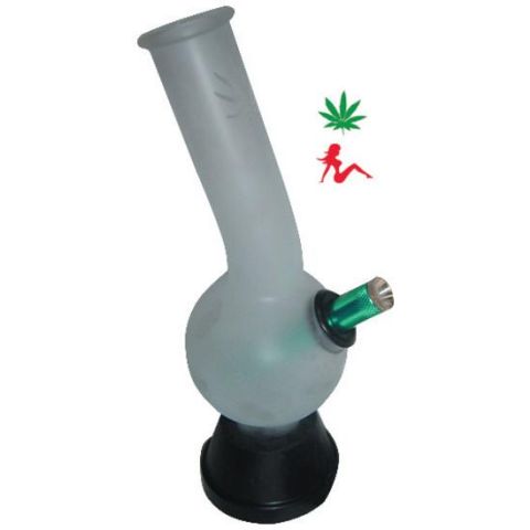 Glass bong frosted bonza
