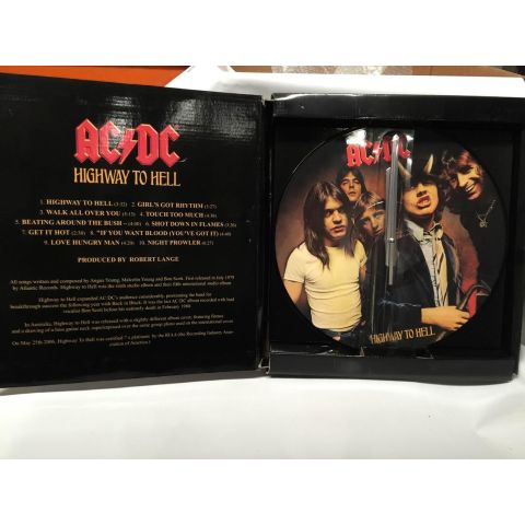 ACDC Wall Clock High way to hell